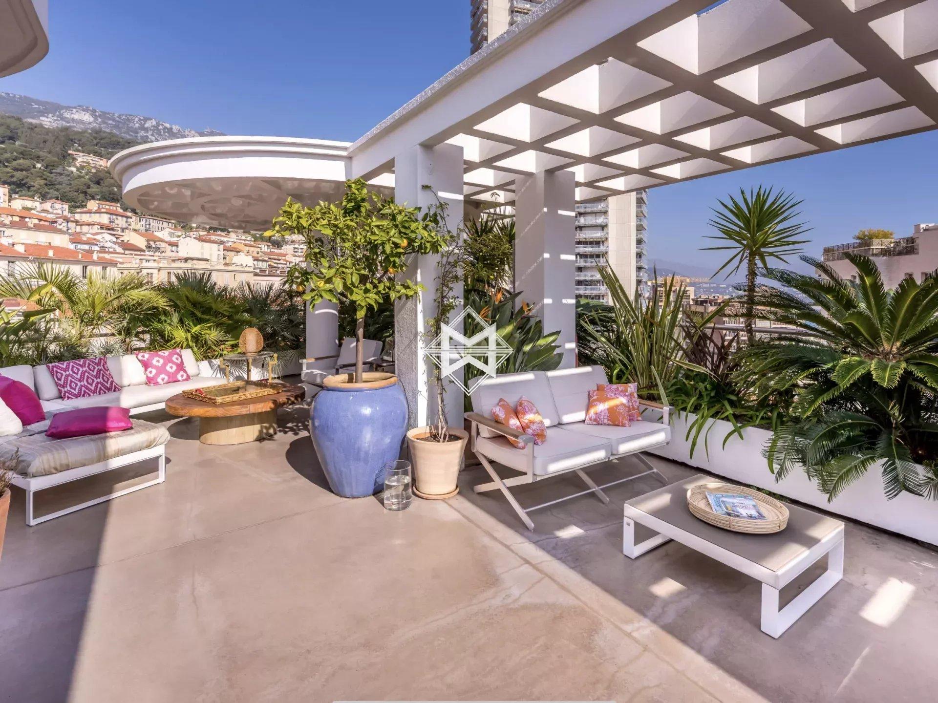 Sale Apartment MonteCarlo 2 Bedrooms Sea view Spacious living